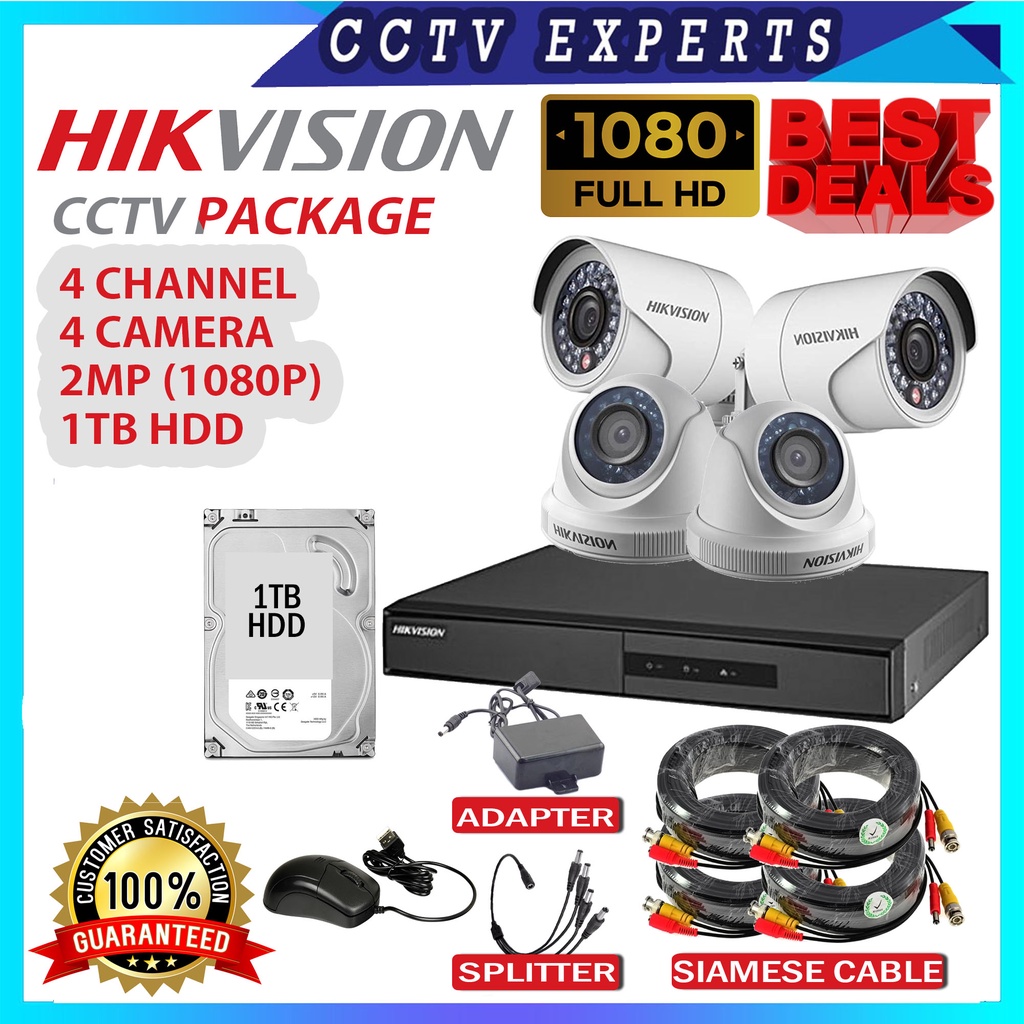 hikvision cctv package