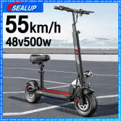 SEALUP Portable Foldable Electric Bike with Local Warranty
