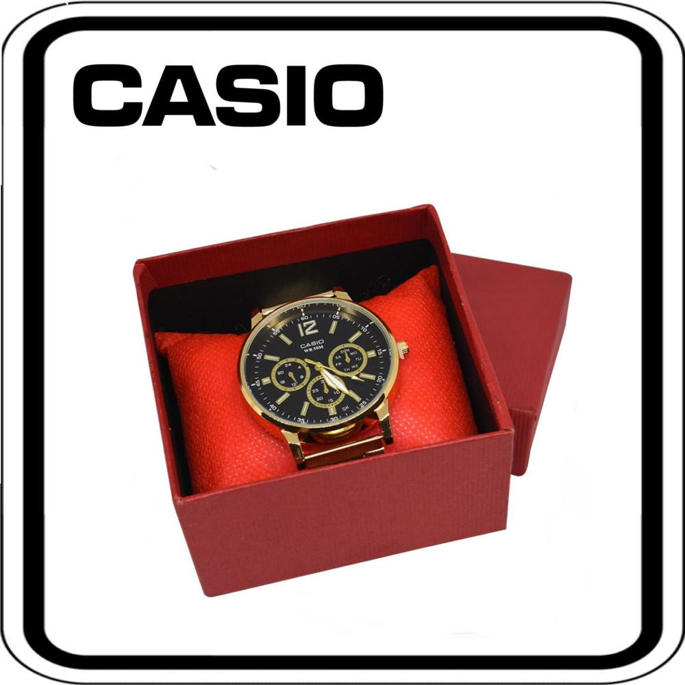 Casio clearance wr50m gold