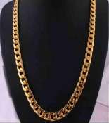 Stainless Gold Chain for Men’s 24inch nk big