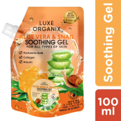 Luxe Organix Soothing Gel Aloe Vera & Snail 100ml