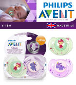 Philips Avent Orthodontic Pacifier | 6-18m Silicone Soother | UK