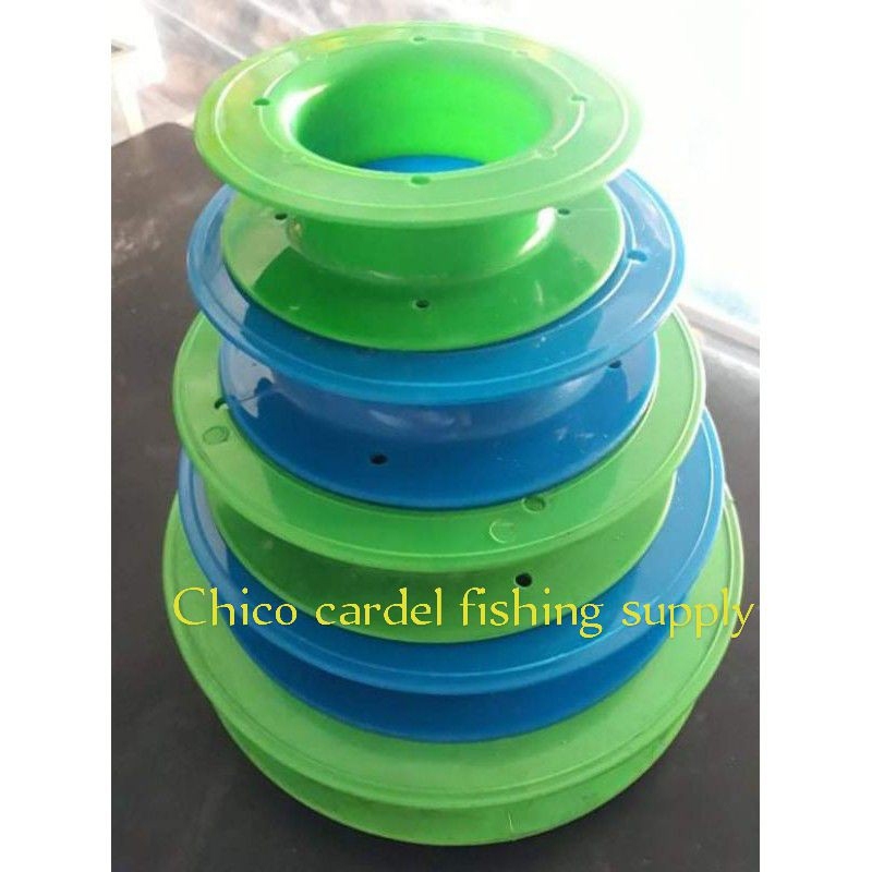 pvc plastic spool / plastic reel hand caster