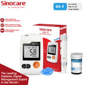Sinocare GA-3 Glucose Meter with Test Strips and Needles