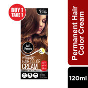 Hairfix Color Cream For Men & Women Ash Brown 120ml