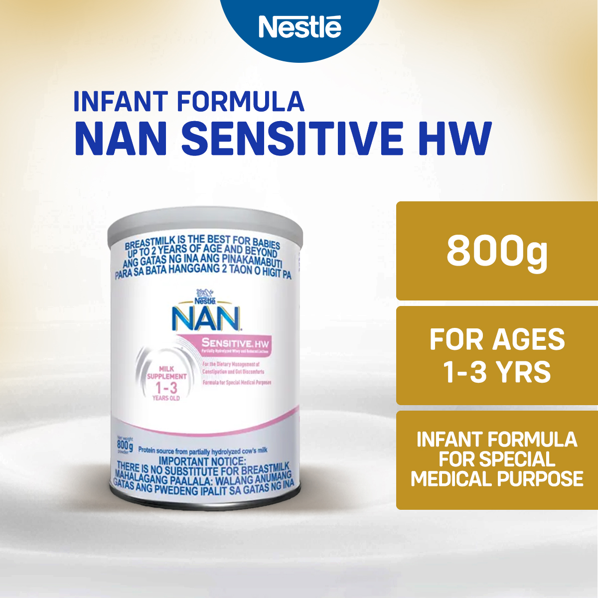 Nan Best Milk For Sensitive Babies Nestle Nan Lo Lac Infant
