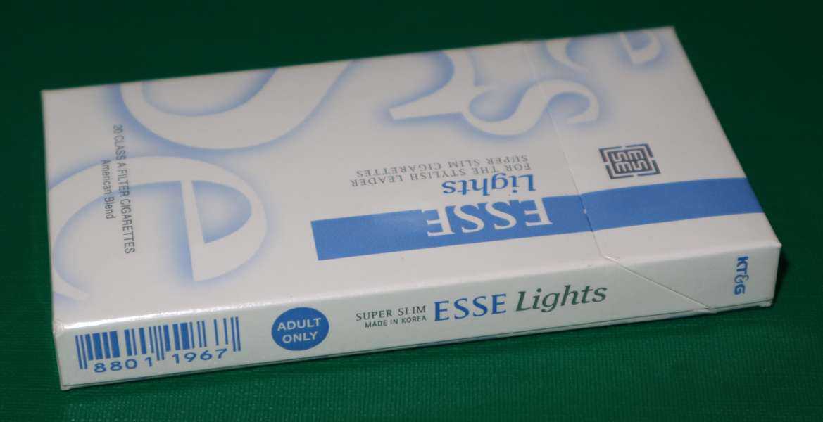 Esse Lights Cigarettes Rim (10 Packs of Cigarettes)