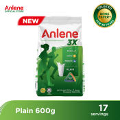 Anlene 3X Adult Milk Powder Plain 600G