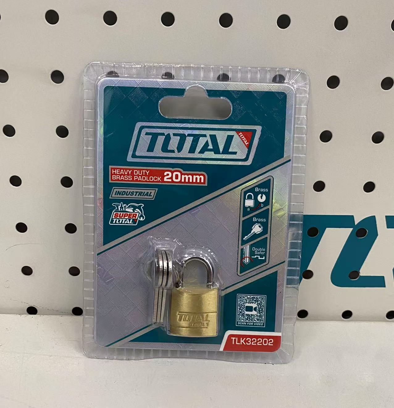 Lucchetto In Ottone Tolsen Industrial 20mm – Grillo In Acciaio Temprato, Con 3 Chiavi, Antiruggine