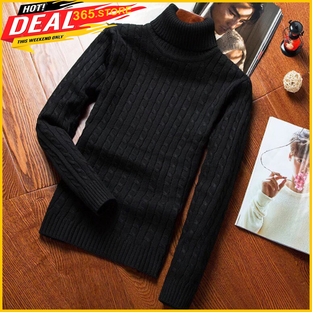Men s K-neck Sweater, Men s Knit Sweater, High Quality Slim Korean Sweater