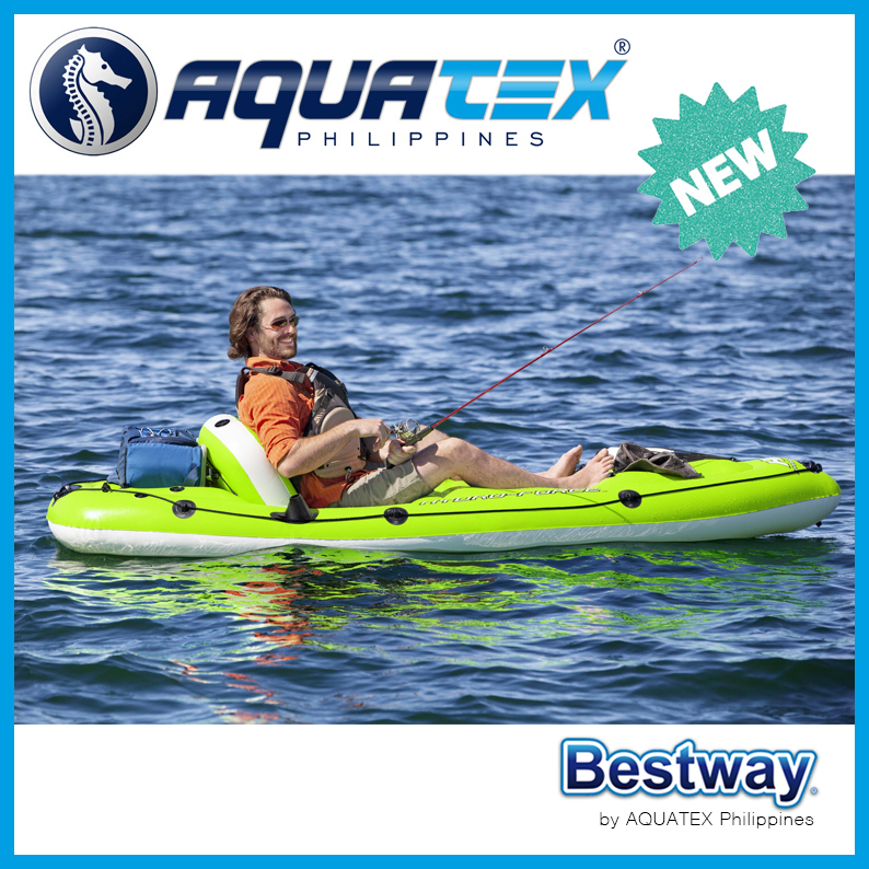 Bestway Hydro-Force Koracle Inflatable Fishing Kayak With Pump And