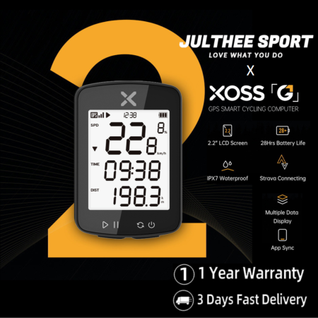 XOSS G Gen2 Wireless GPS Bike Speedometer - Waterproof