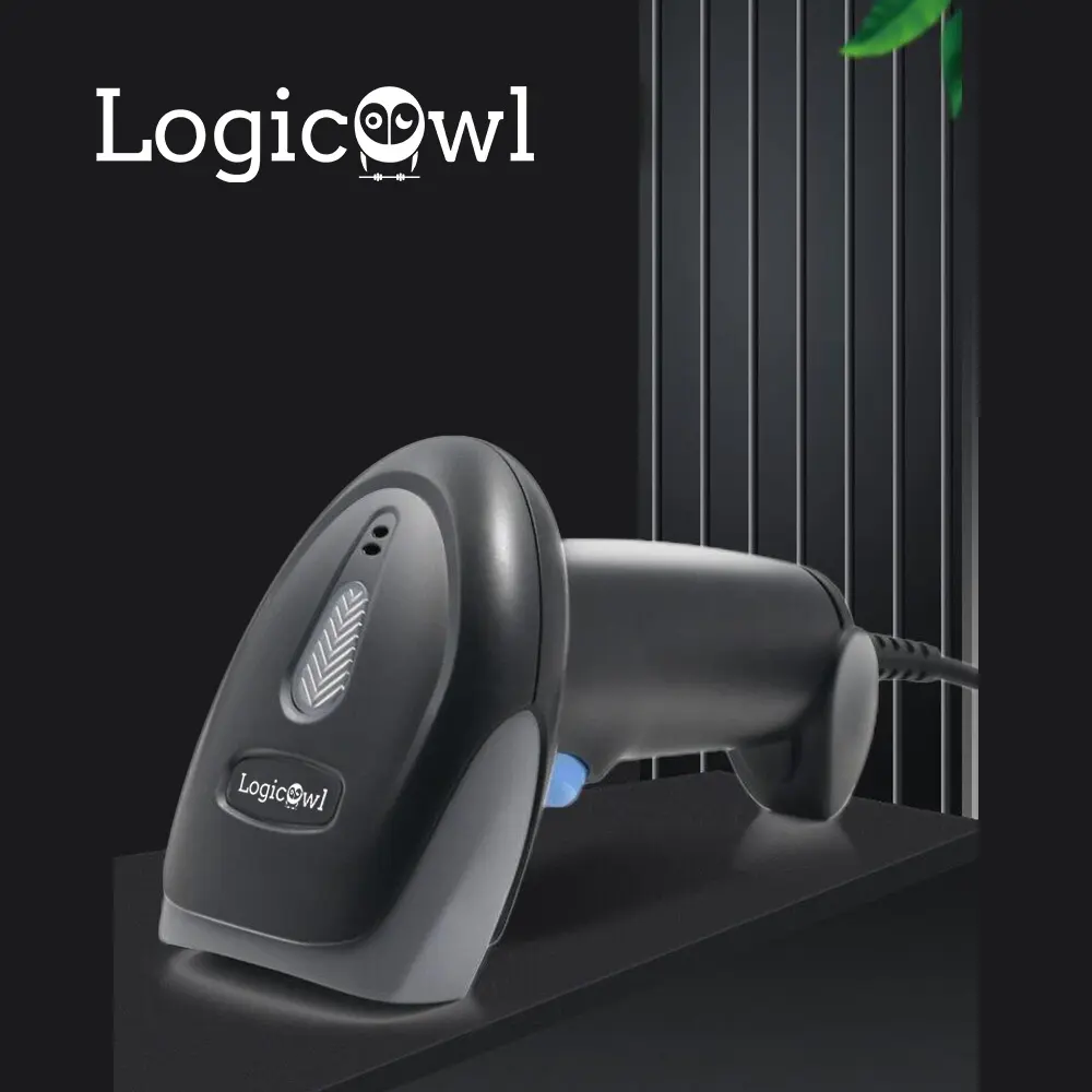 LogicOwl 1D 2D QR Code Handheld Bluetooth Barcode Scanner fo – JG Superstore
