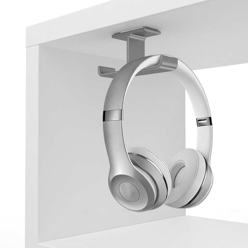 headset stand under desk