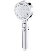 EcoFlow Black 5 Mode Shower Head with High Pressure