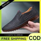 Korean Style Loafers: Breathable, Comfortable Men's Shoes 