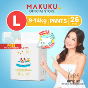 MAKUKU Comfort Fit Diaper Pants - Super Absorbent and Fast Drying