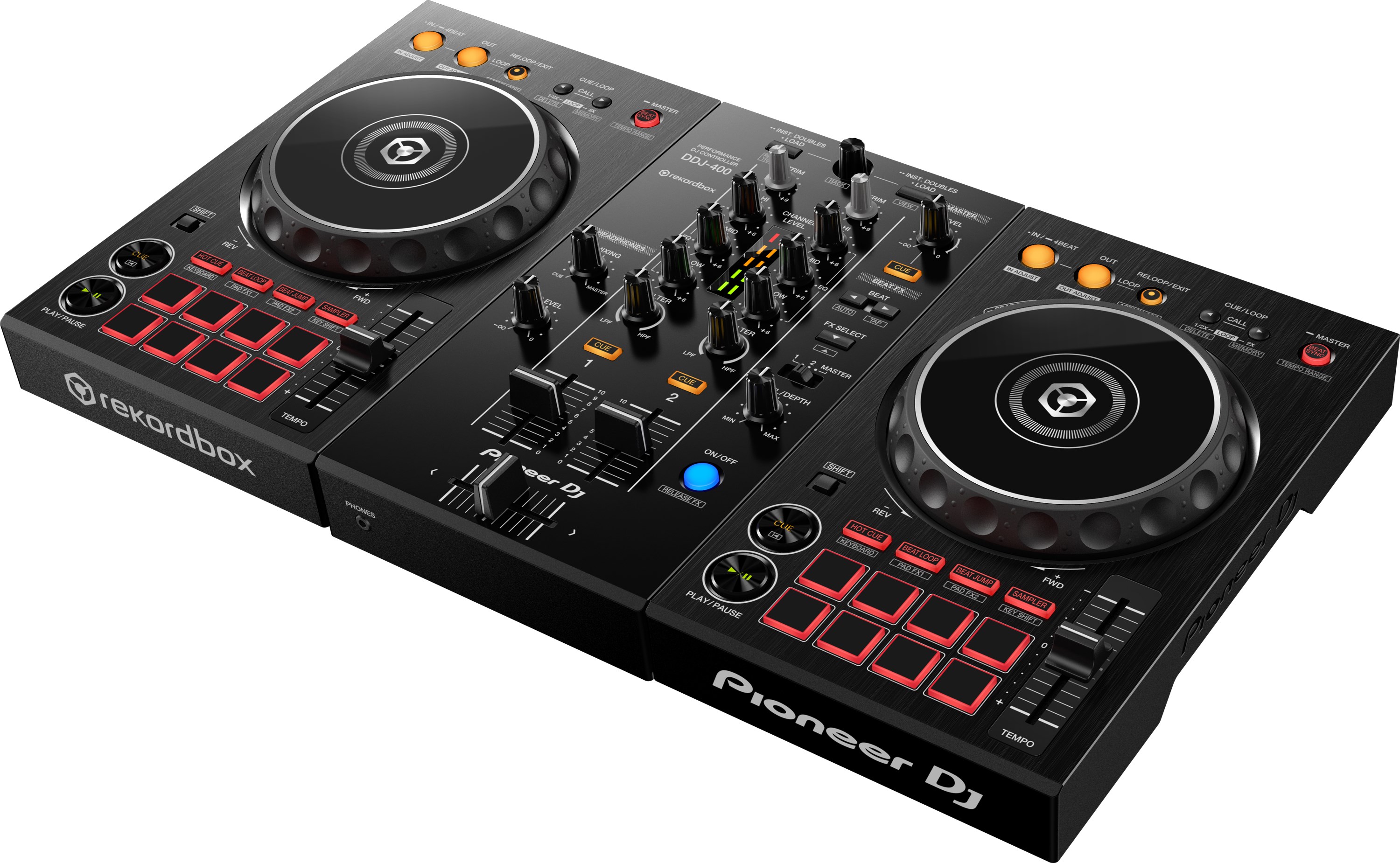 DJコントローラー Pioneer 2022年製　箱あり　説明書 DDJ-400 DJコントローラー Pioneer DDJ-400 DJ Pioneer 説明書 箱あり 2022年製 DJ機材