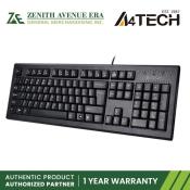 A4Tech KRS-85 Black A-Shape USB Wired Keyboard