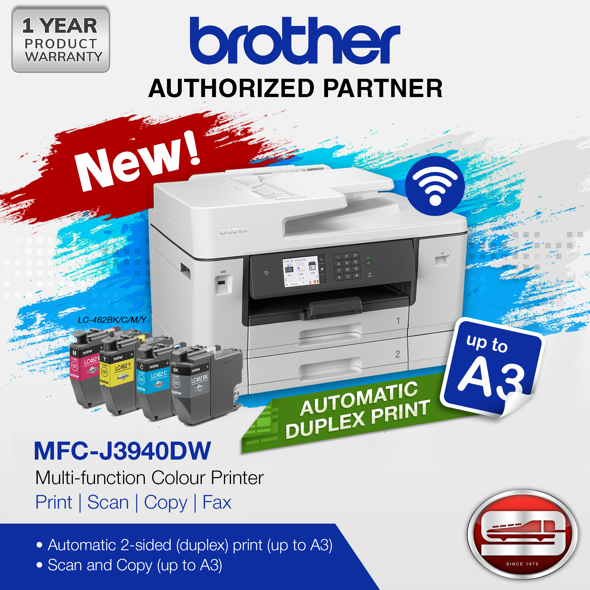 Brother A3 Duplex Colour Printer