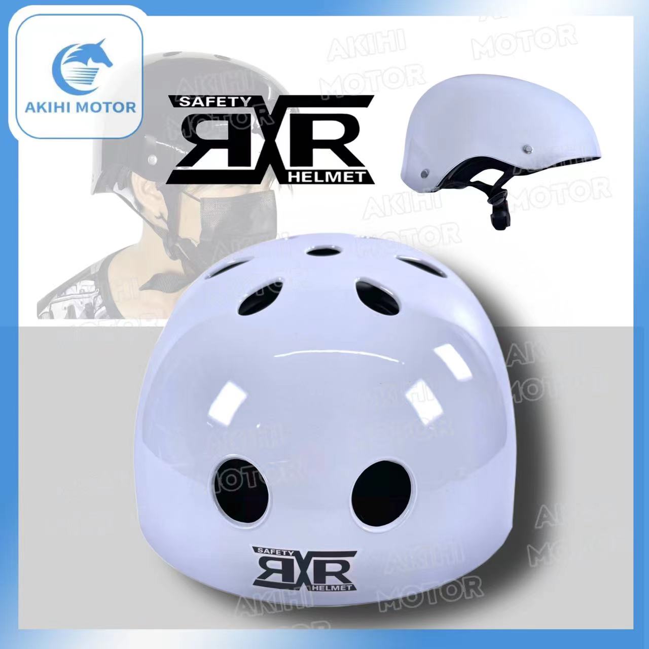 Motorcycle Helmet Aidy Nutshell Helmet Aidy Nutshell Helmet AIDY