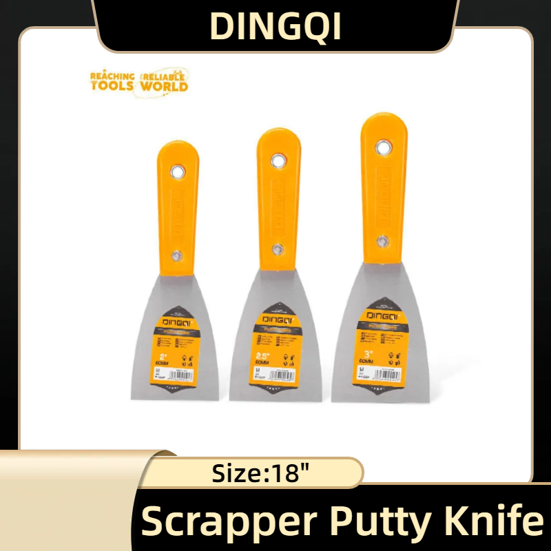 Premium Putty Knife/Scraper Set 4 Piece 2 in 3 in putty knives 4 in.  scrapper