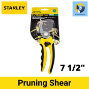 Stanley Bypass Pruning Shears: High Carbon Steel Blades Cutter