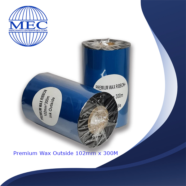 Premium Wax Ribbon Outside 102mmx 300M Presyo 550 Piso*Libreng Shipping
