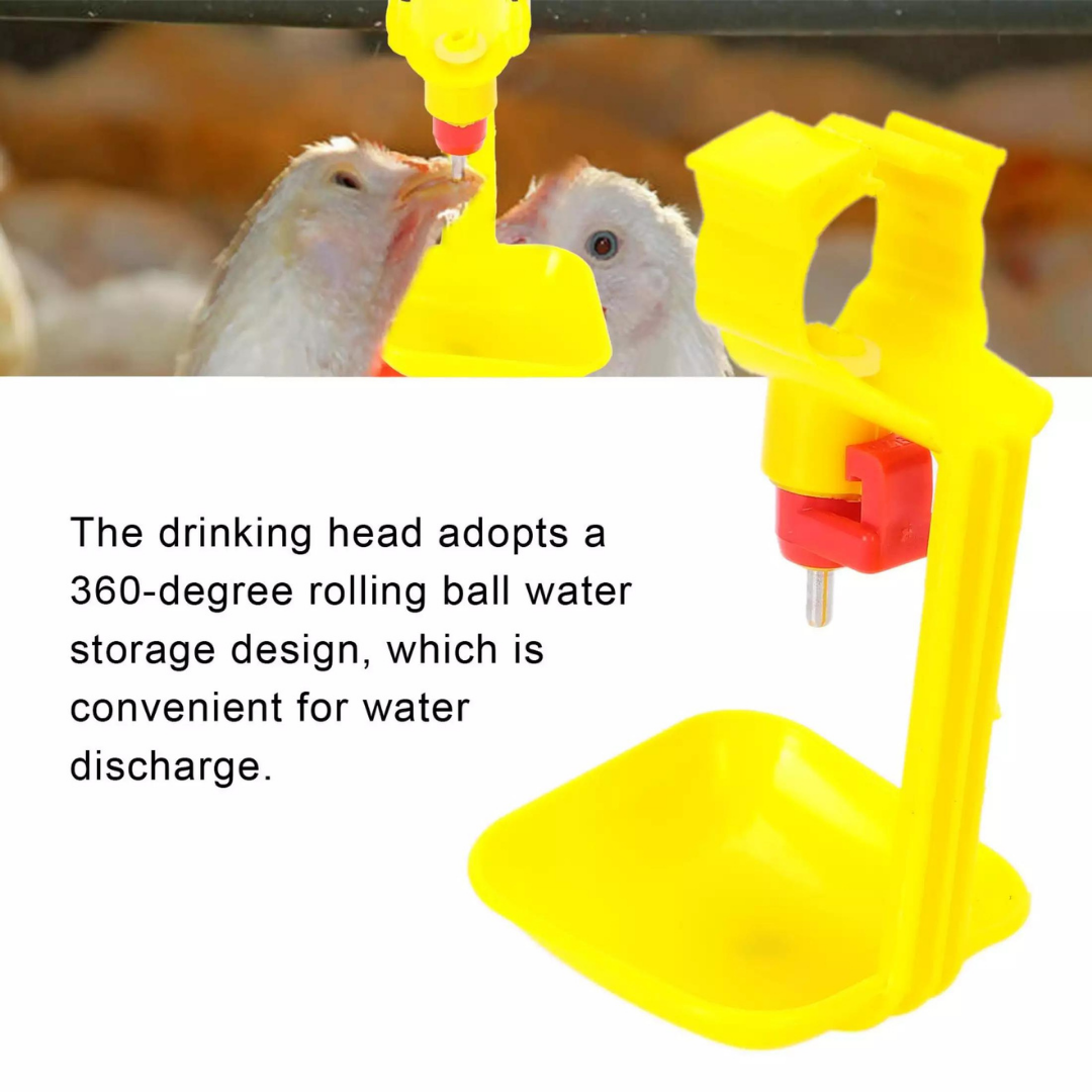 Poultry Chicken Hanging Duck Drinking Water Nipple Drinker