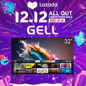 GELL 32" Smart LED TV with Wifi and Screen Mirroring
