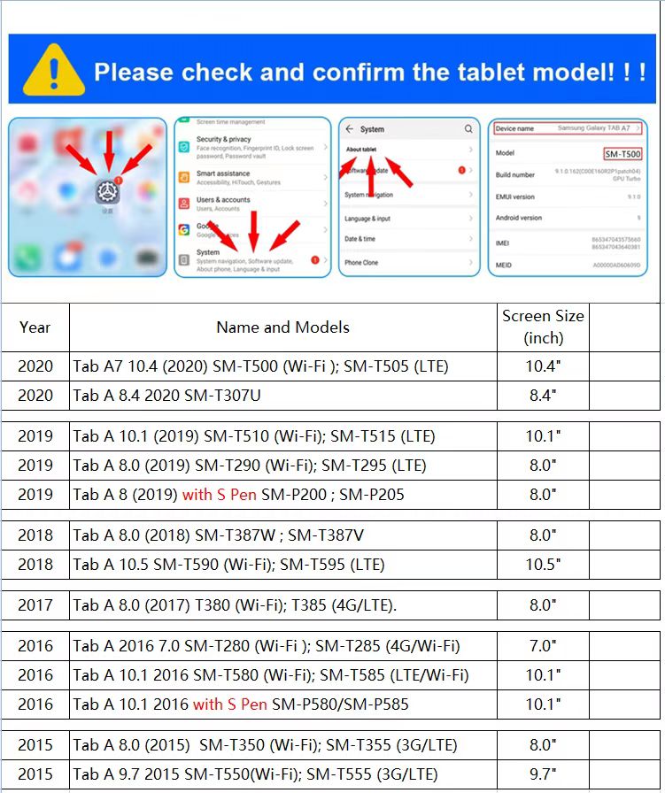 มุมมองเพิ่มเติมของสินค้า Kids EVA Stand Shockproof Case Tablet Cover With Hand Holder For Samsung Galaxy Tab A8 10.5 SM-X200 X205 X207 A7 Lite 8.7 SM-T220 T225 2021 10.4 SM-T500 T505 T507 S6 Lite 10.4 SM-P610 P615 2020 A 8.0 SM-T290 T295 T297 10.1 SM-T510 T515 2019