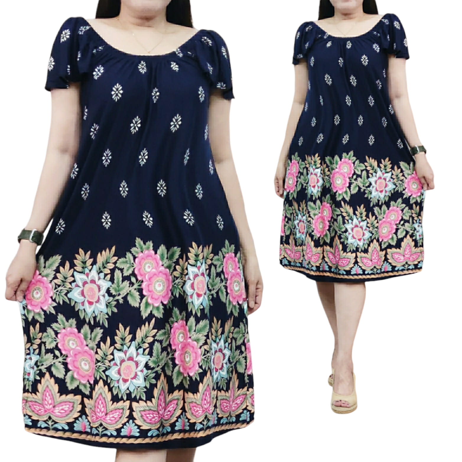 PLUS SIZE 2 WAYS TO WEAR BUTTERFLY DRESS FIT UP TO 4XL - Image 3