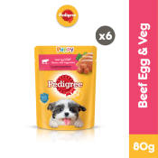 PEDIGREE® Puppy Chicken Wet Dog Food Pack of 6