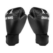 Red Black Adult Boxing Gloves by  Kickboxing Gloves