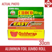 Goldwrap / EasyWrap / Croco Aluminum Foil Jumbo Roll 30cm