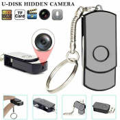 V- Original U-Disk Hidden Camera with Night Vision, 1080P