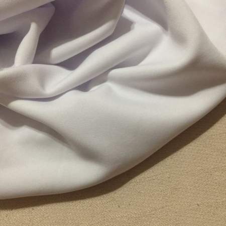 White Neoprene Fabric