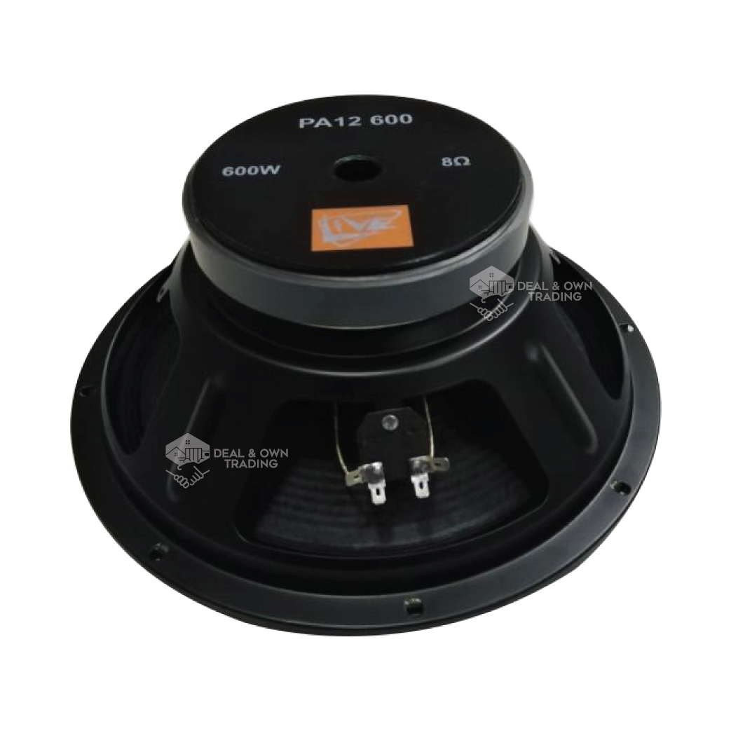 Live PA-12-600 12inch 600W 8 Ohms Speaker Presyo 2,349 Piso*Libreng Shipping