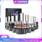 X-7SEVEN LED Headlight H4 Super Bright 100W 15000Lum