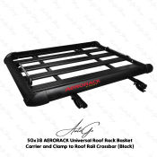 AERORACK 50x38 Roof Rack Basket Carrier with Clamps