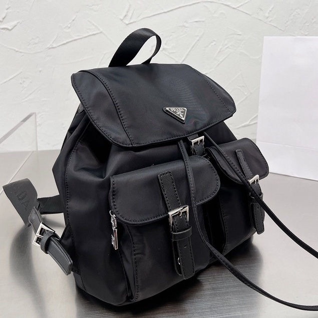 Nylon Backpack In Black Prada Mytheresa | atelier-yuwa.ciao.jp