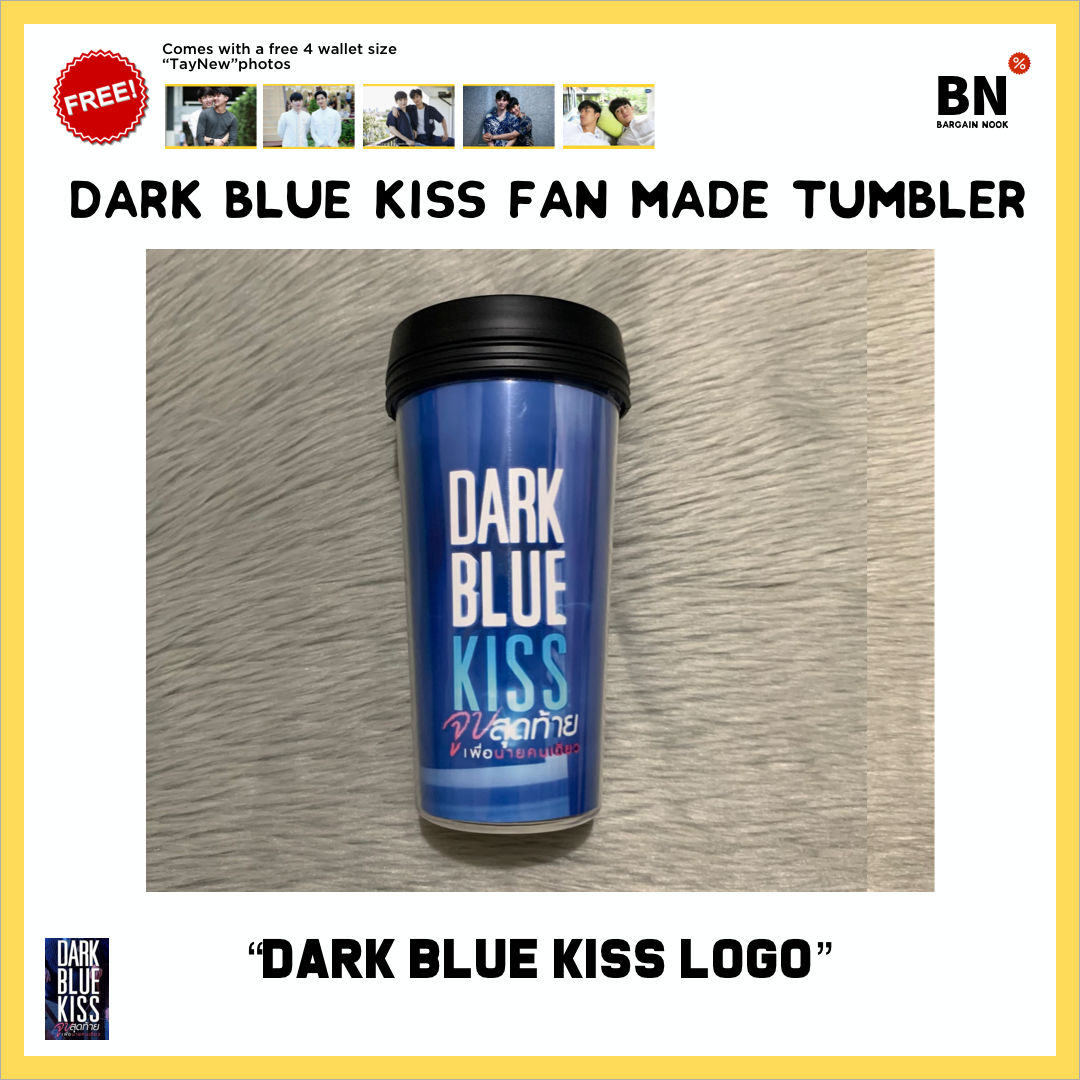 TayNew DarkBlueKiss PeteKao タンブラー ボトル TayNew DarkBlueKiss
