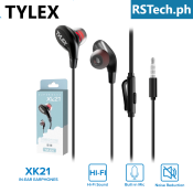 TYLEX XK21 In-Ear Earphones with Built-in Mic and SuperBass