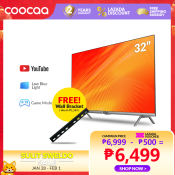 COOCAA 32" Smart TV with Eye Protection and Screen Cast