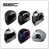 Sec Modular Helmet for Motorcycle Pilot - Brand Gloss/Matte