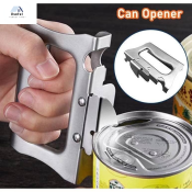 Japanese Stainless Steel Can Opener - Portable & Multi-Function