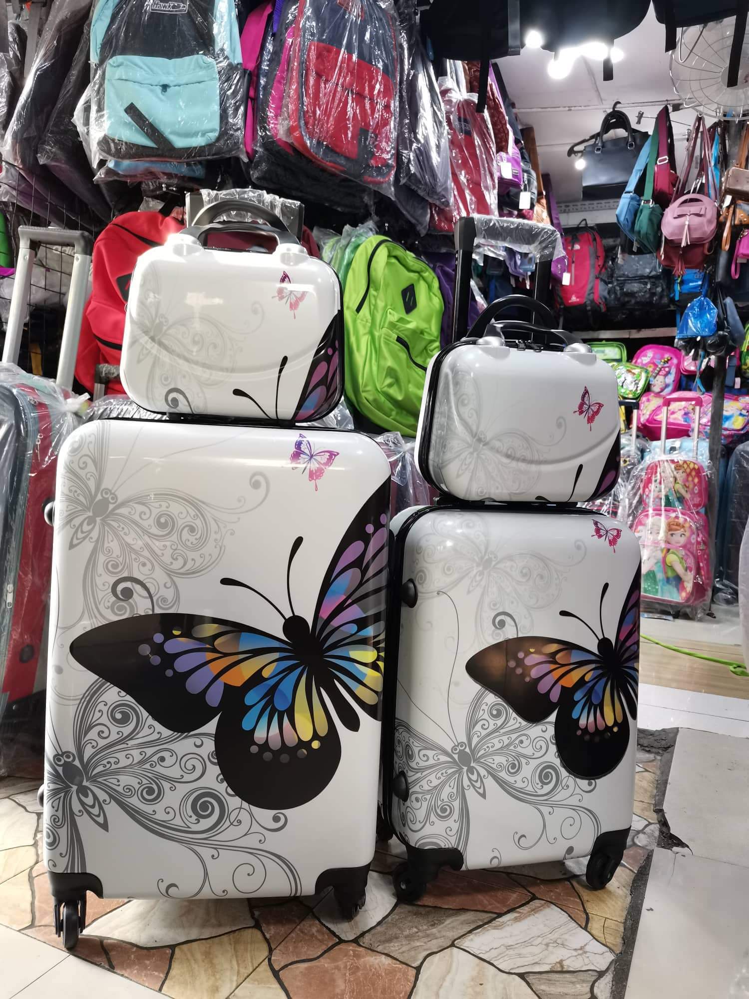 2 in 1 luggage 20 inches butterfly Lazada PH