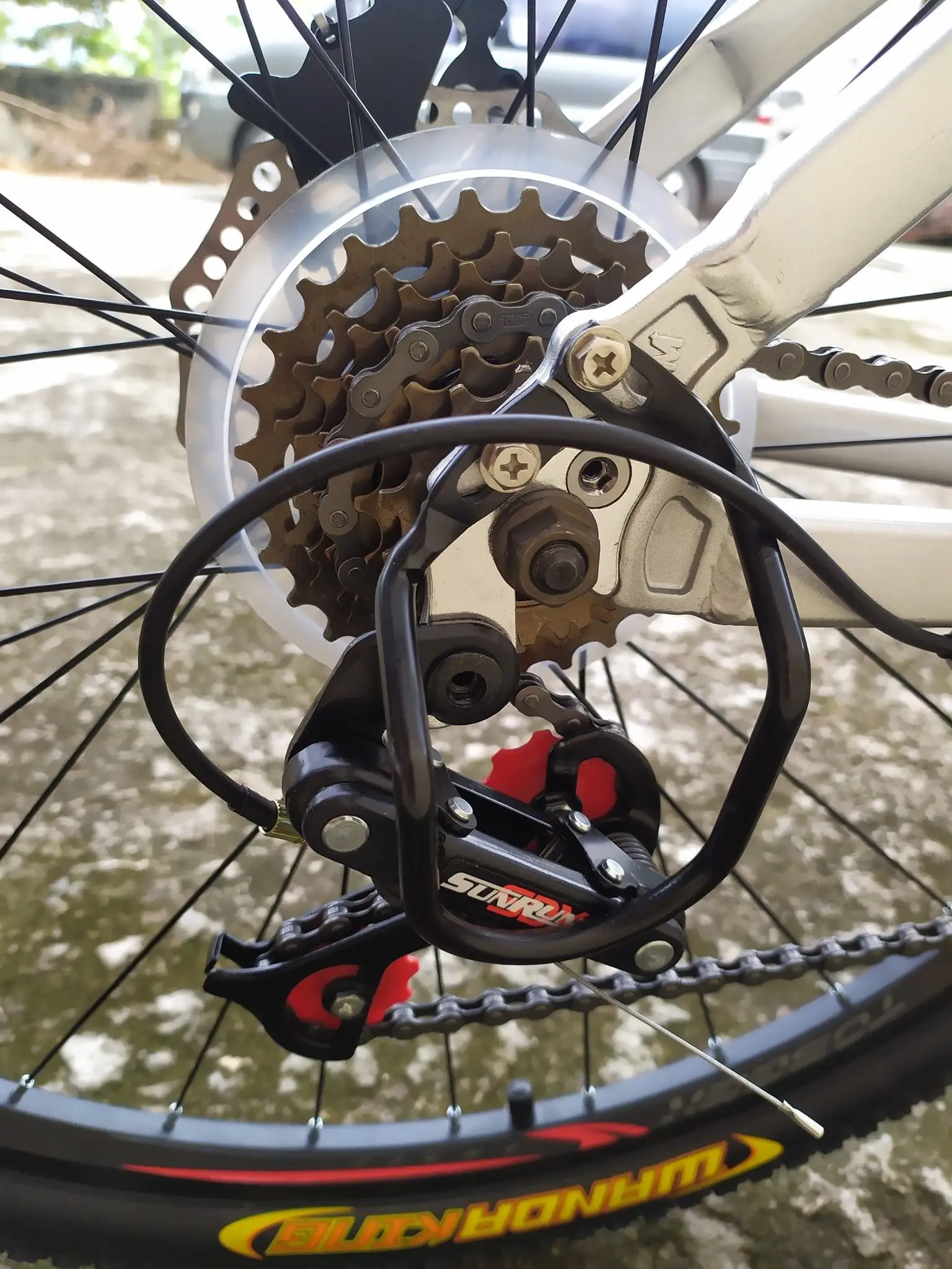 sunrun bike gears