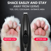 Pet Clipper Electric Razor for Dogs and Cats - USB Charge