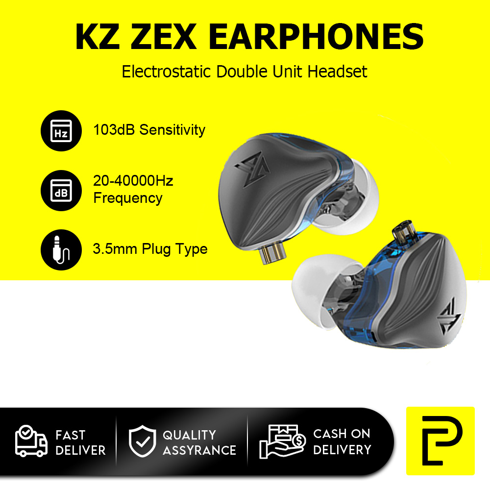 KZ ZSN Pro X Dual Driver in Ear Monitor Earphone 1BA 1DD Wired